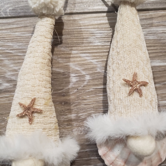 Shell ornaments 4 piece set - Picture 4 of 11